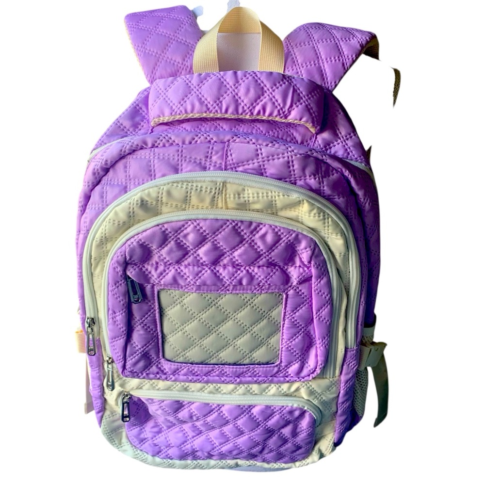 Purple Girls Backpacks with Lunch Box for Teens Kids NWT